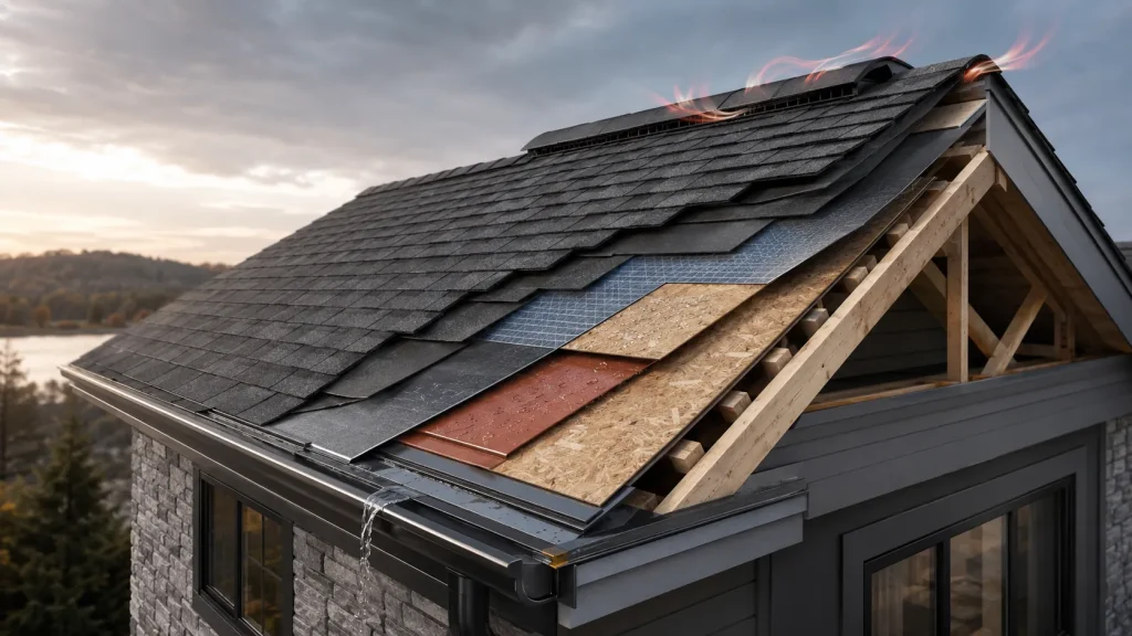 Roof ventilation diagram