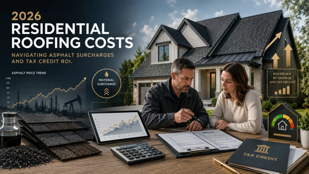 Roofing cost and savings chart